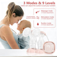 NCVI Double Electric Breast Pump - BIG FRENCHIES