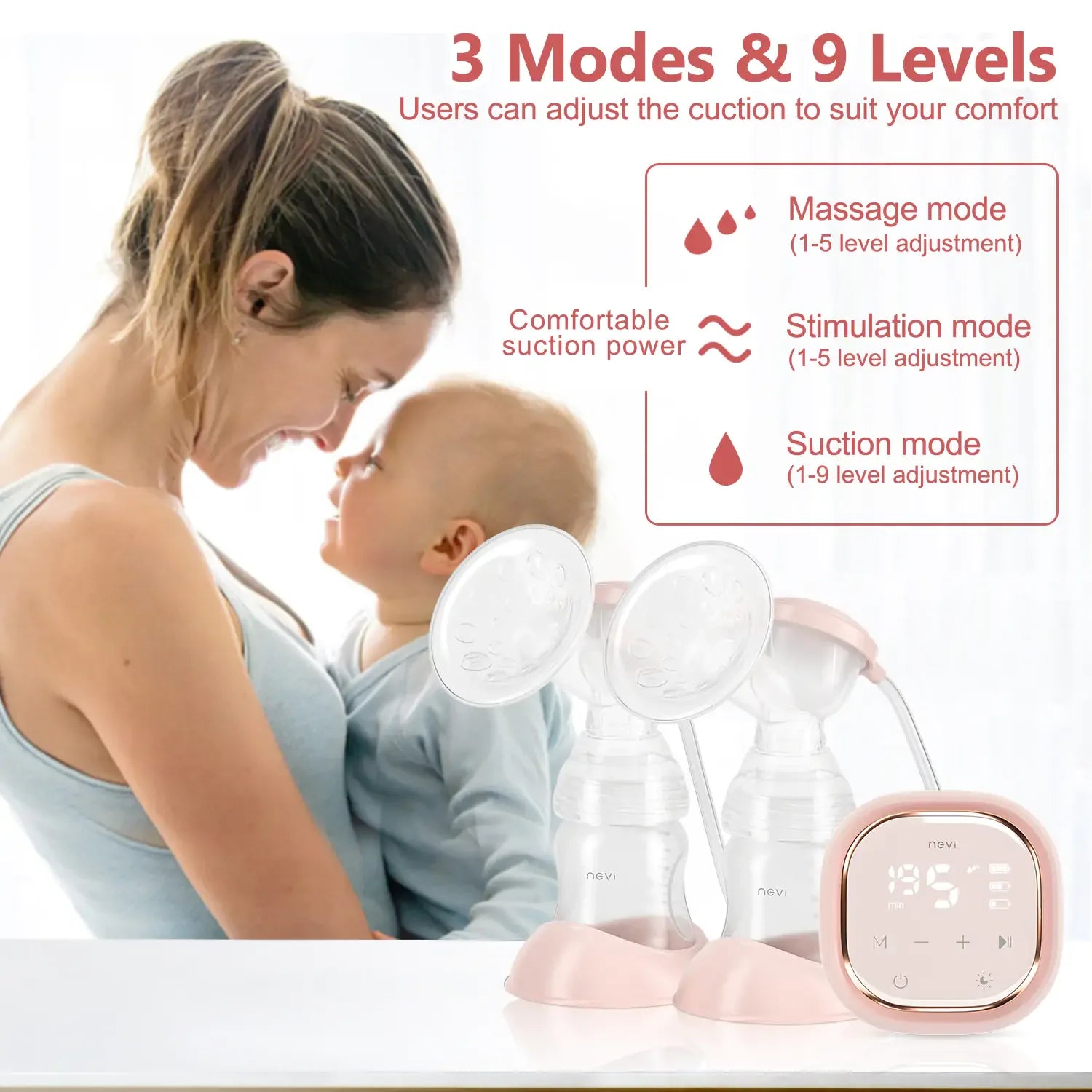 NCVI Double Electric Breast Pump - BIG FRENCHIES