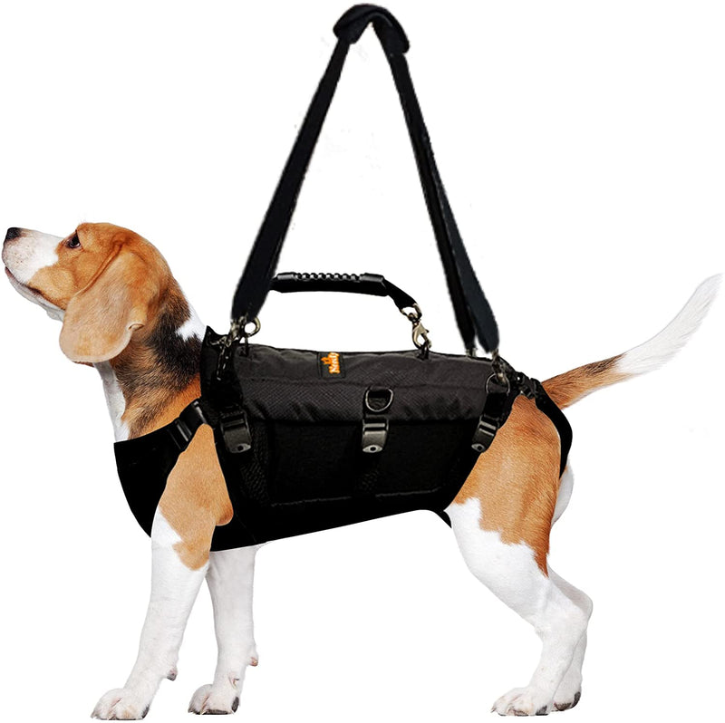 [LIFETIME WARRANTY!] NeoAlly 5-in-1 Sturdy Dog Lift Harness Full Body Support-Harnesses-BIG FRENCHIES-PawBehave