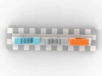 NYC Sign Custom LEGO-Compatible – Modern Display Build (White & Light Gray Base) - BIG FRENCHIES