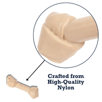 Country Living Nylon Bone Dog Chew Toy – Durable Rawhide-Shaped - BIG FRENCHIES