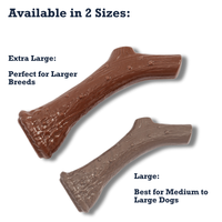 Country Living Nylon Antler Dog Chew Toy – with Natural Chicken Flavor - BIG FRENCHIES