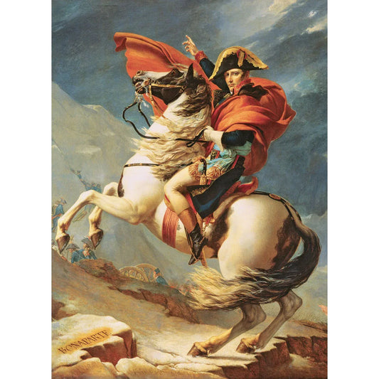 Napoleon Crossing the Alps 1000 Piece Jigsaw Puzzle Eurographics - BIG FRENCHIES