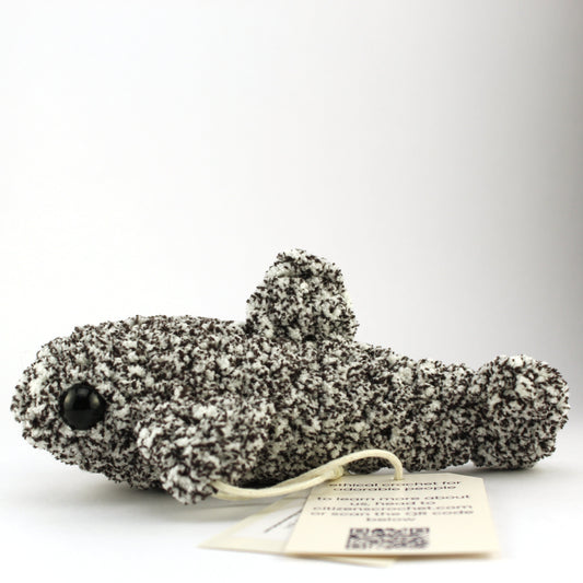 Nathaniel the Nurse Shark Crochet Plushie