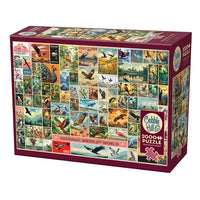 National Birds of the World 2000 Piece Jigsaw Puzzle Cobble Hill - BIG FRENCHIES