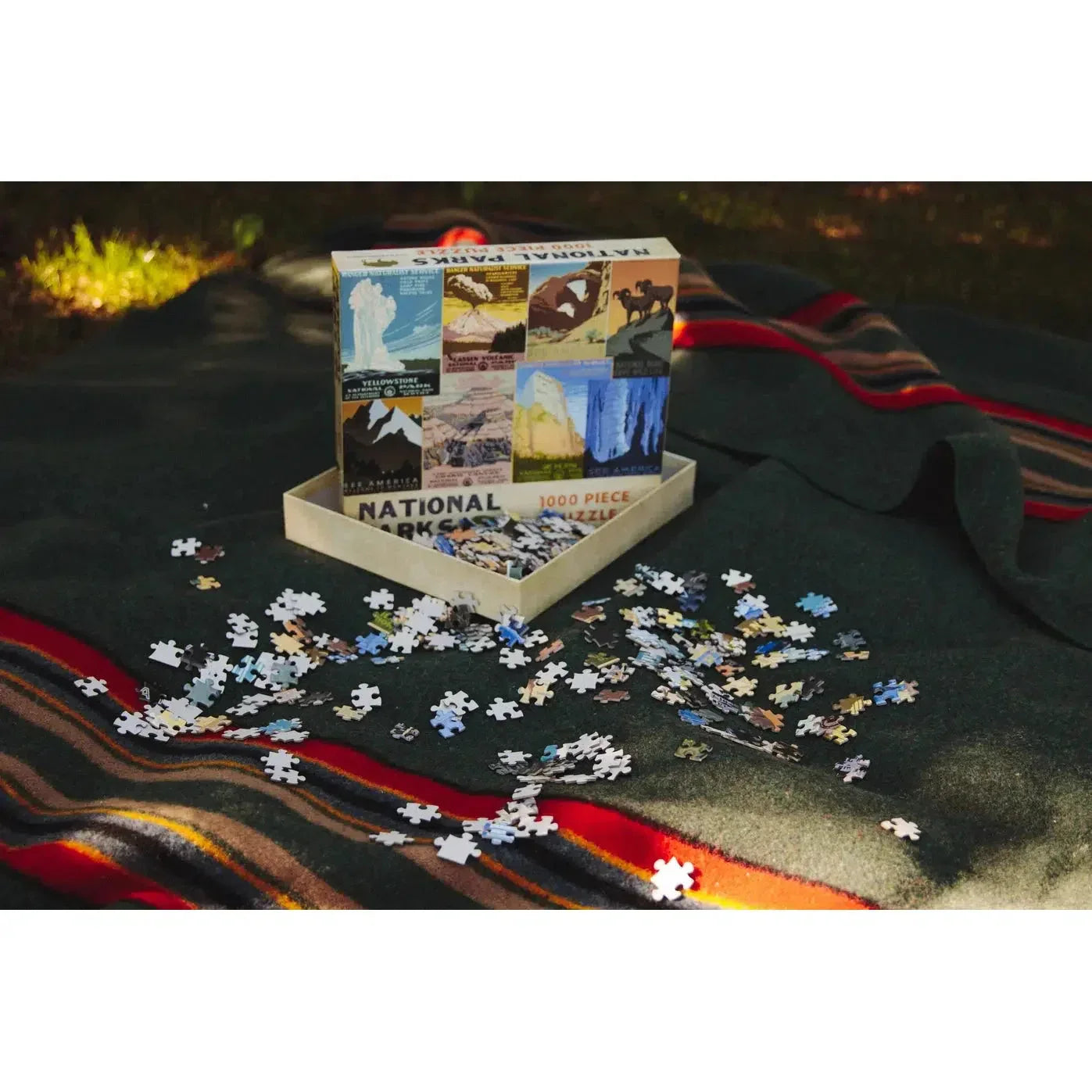 National Parks 1000 Piece Jigsaw Puzzle Gibbs Smith - BIG FRENCHIES