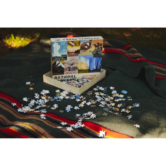 National Parks 1000 Piece Jigsaw Puzzle Gibbs Smith - BIG FRENCHIES