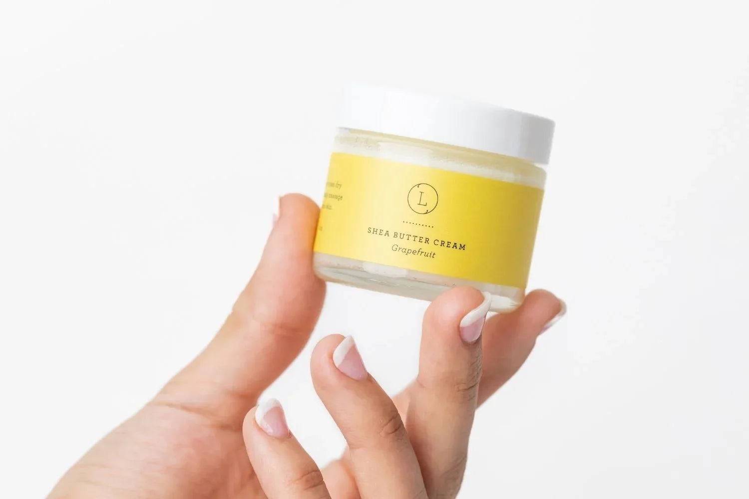 CBD Grapefruit Shea Butter Body Cream with CBD, Shea Body Lotion (THC free) - BIG FRENCHIES
