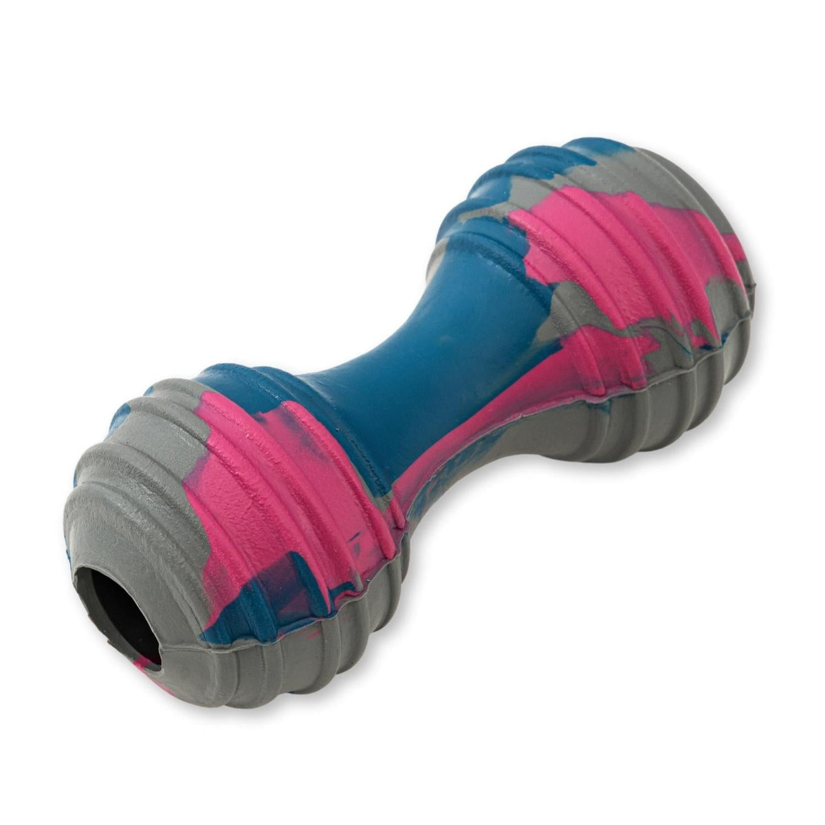 Natural Rubber Dumbbell Dog Chew Toy – Durable & Safe, Fun & Interactive Play - BIG FRENCHIES