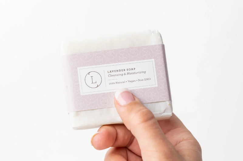 2x Lavender Soap Bar, Natural Handmade Soap, Vegan Skincare gift - BIG FRENCHIES