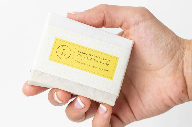 2x Natural Handmade Soap Bar, Orange Ylang Ylang Soap - BIG FRENCHIES