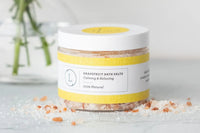 Grapefruit Natural Bath Salt Soak with Dead sea, Epsom and Himalayan salts - BIG FRENCHIES