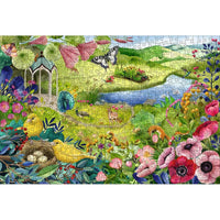 Nature Garden 500 Piece Wood Jigsaw Puzzle Ravensburger