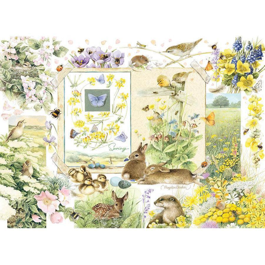 Nature Journal Spring 1000 Piece Jigsaw Puzzle Cobble Hill - BIG FRENCHIES