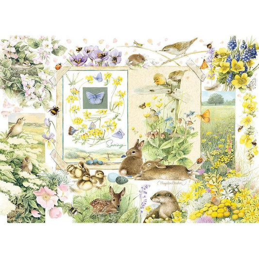 Nature Journal Spring 1000 Piece Jigsaw Puzzle Cobble Hill - BIG FRENCHIES