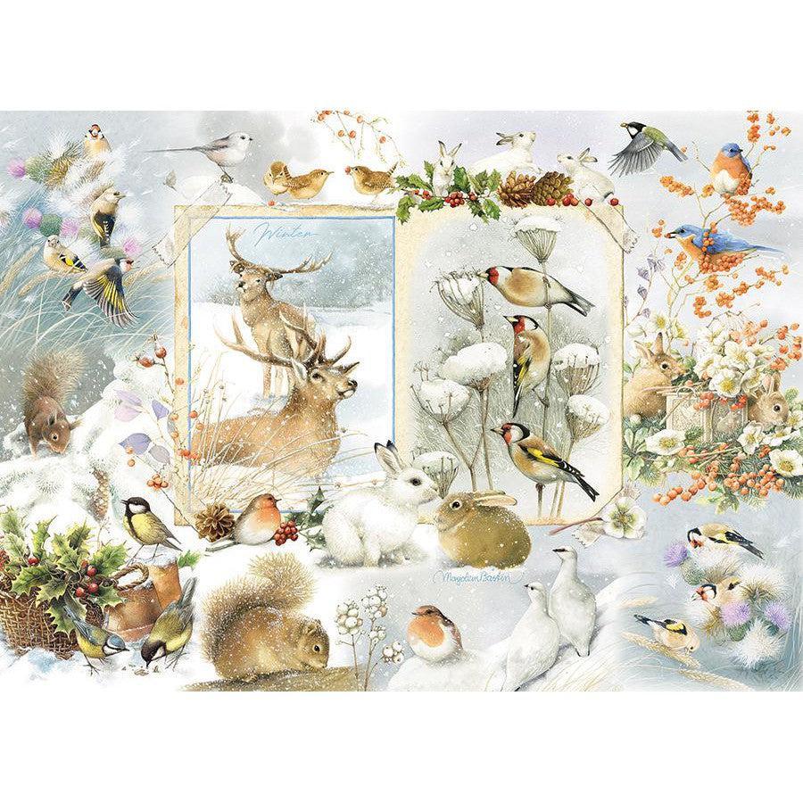 Nature Journal Winter 1000 Piece Jigsaw Puzzle Cobble Hill - BIG FRENCHIES