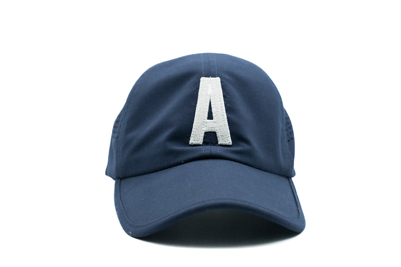 Navy Letter Athletic Hat - BIG FRENCHIES