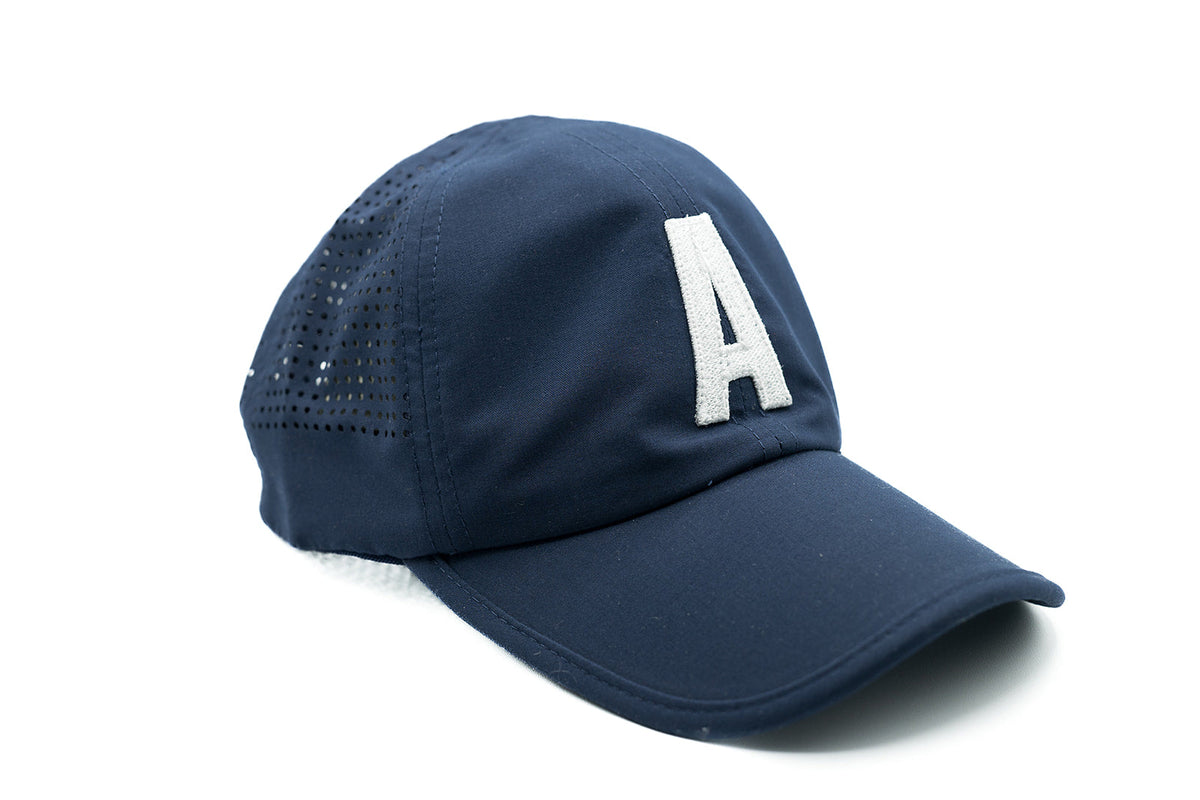Navy Letter Athletic Hat - BIG FRENCHIES