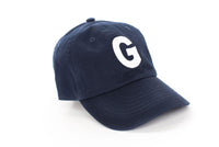 Navy Blue Letter Baseball Hat - BIG FRENCHIES