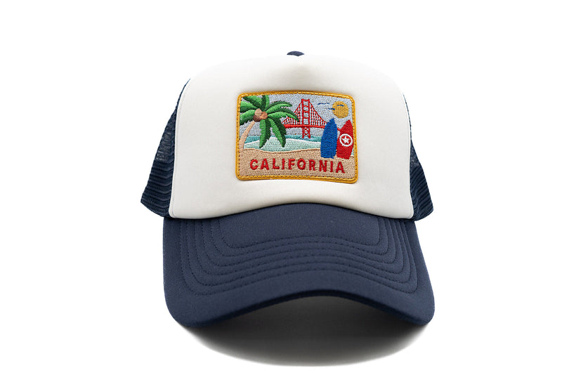 California Postcard Trucker Hat - BIG FRENCHIES