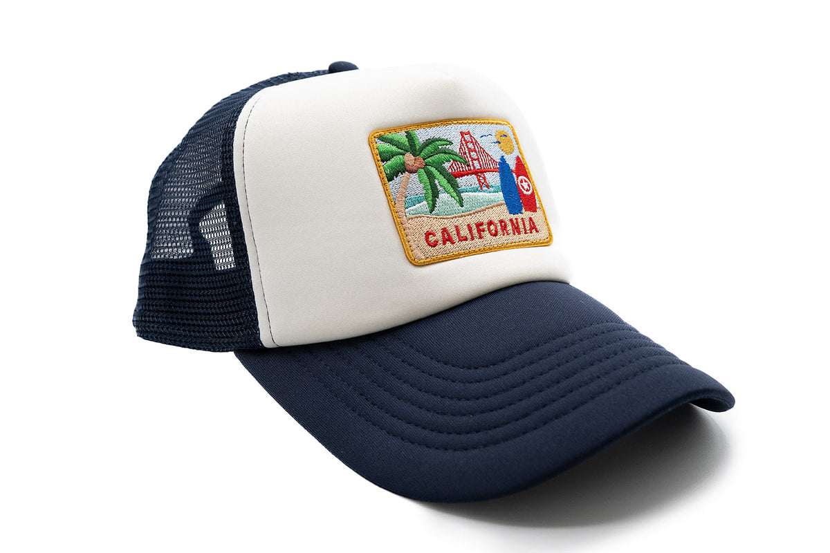 California Postcard Trucker Hat - BIG FRENCHIES