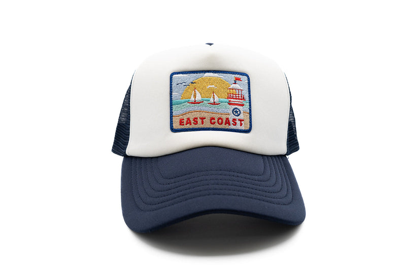 East Coast Postcard Trucker Hat - BIG FRENCHIES