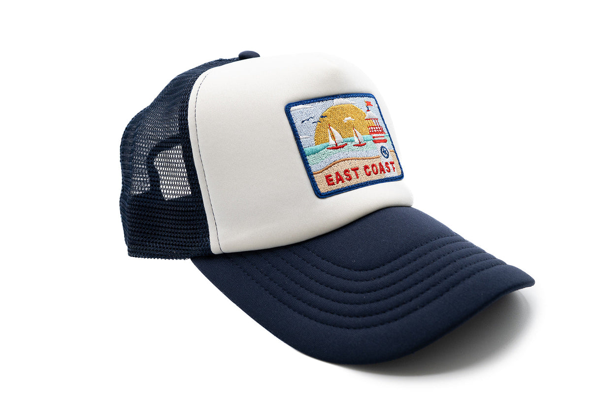 East Coast Postcard Trucker Hat - BIG FRENCHIES