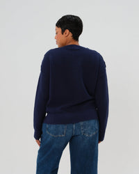 Button-Shoulder Maternity & Nursing Sweater w/Thumbhole Feature - BIG FRENCHIES