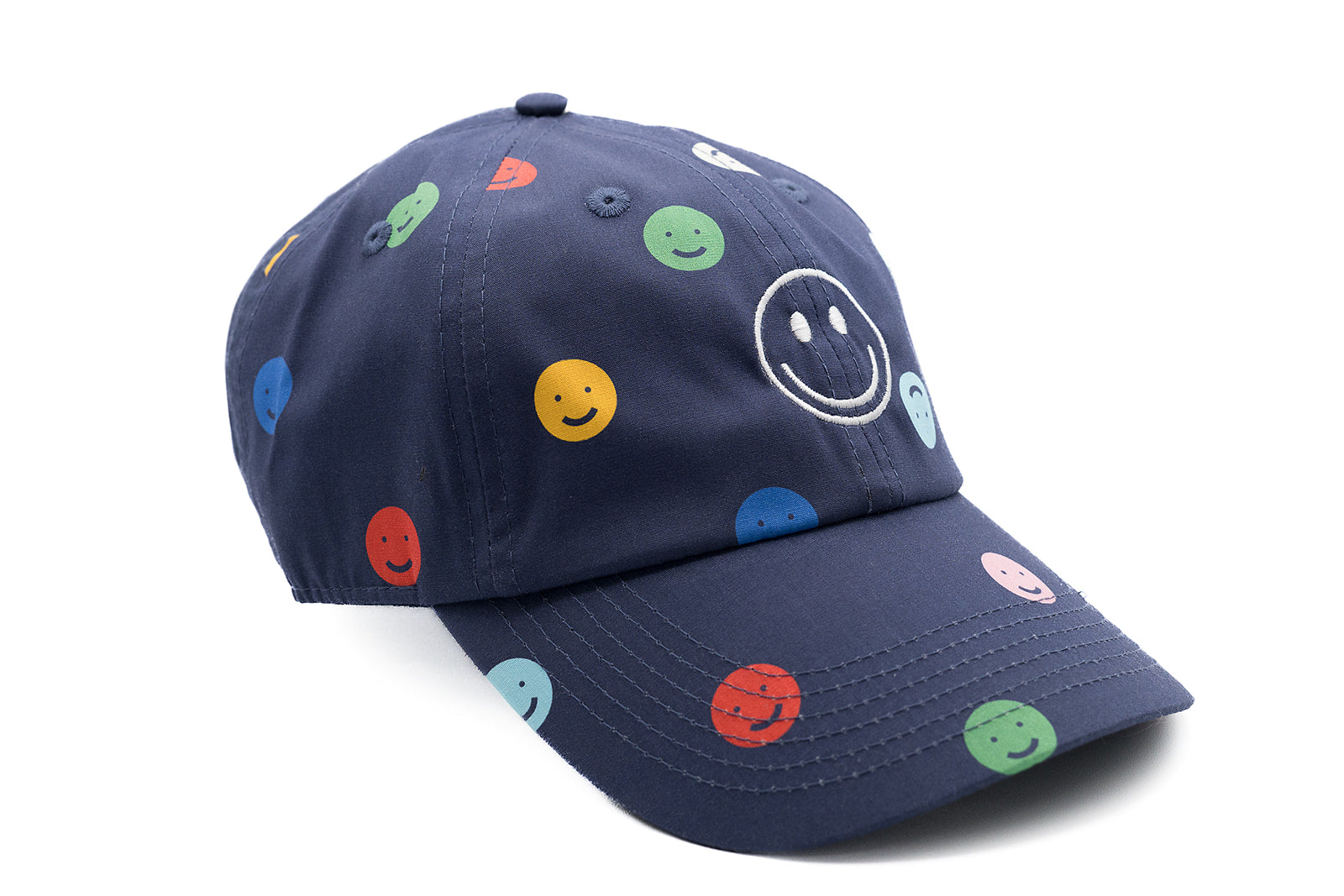 Smiley Face Baseball Hat - BIG FRENCHIES