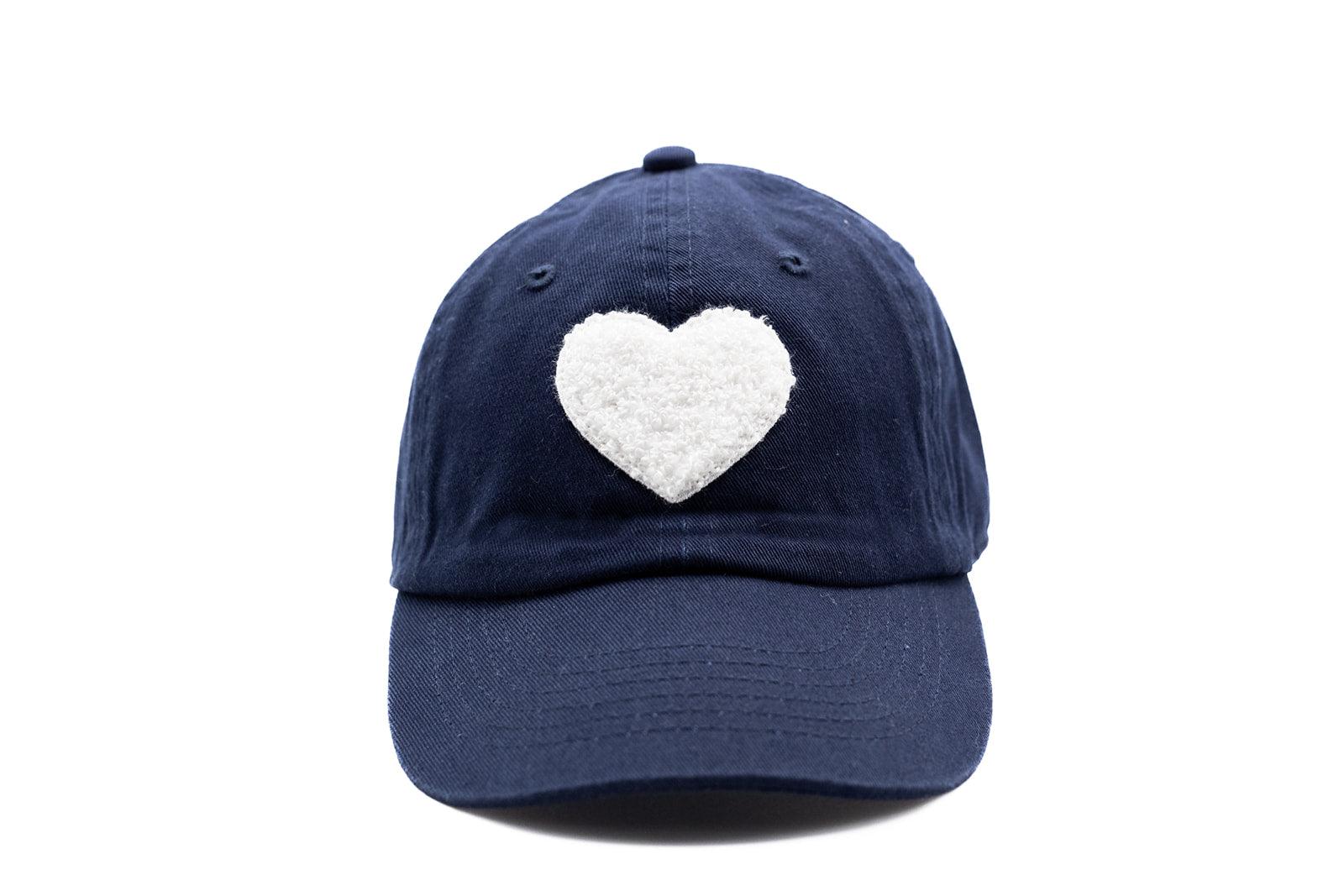 Terry Heart Baseball Hat - BIG FRENCHIES
