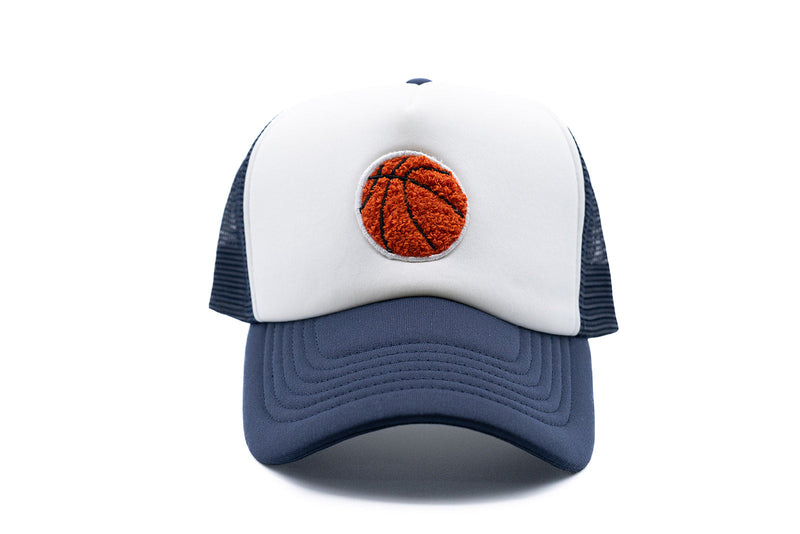 Basketball Patch Trucker Hat - BIG FRENCHIES