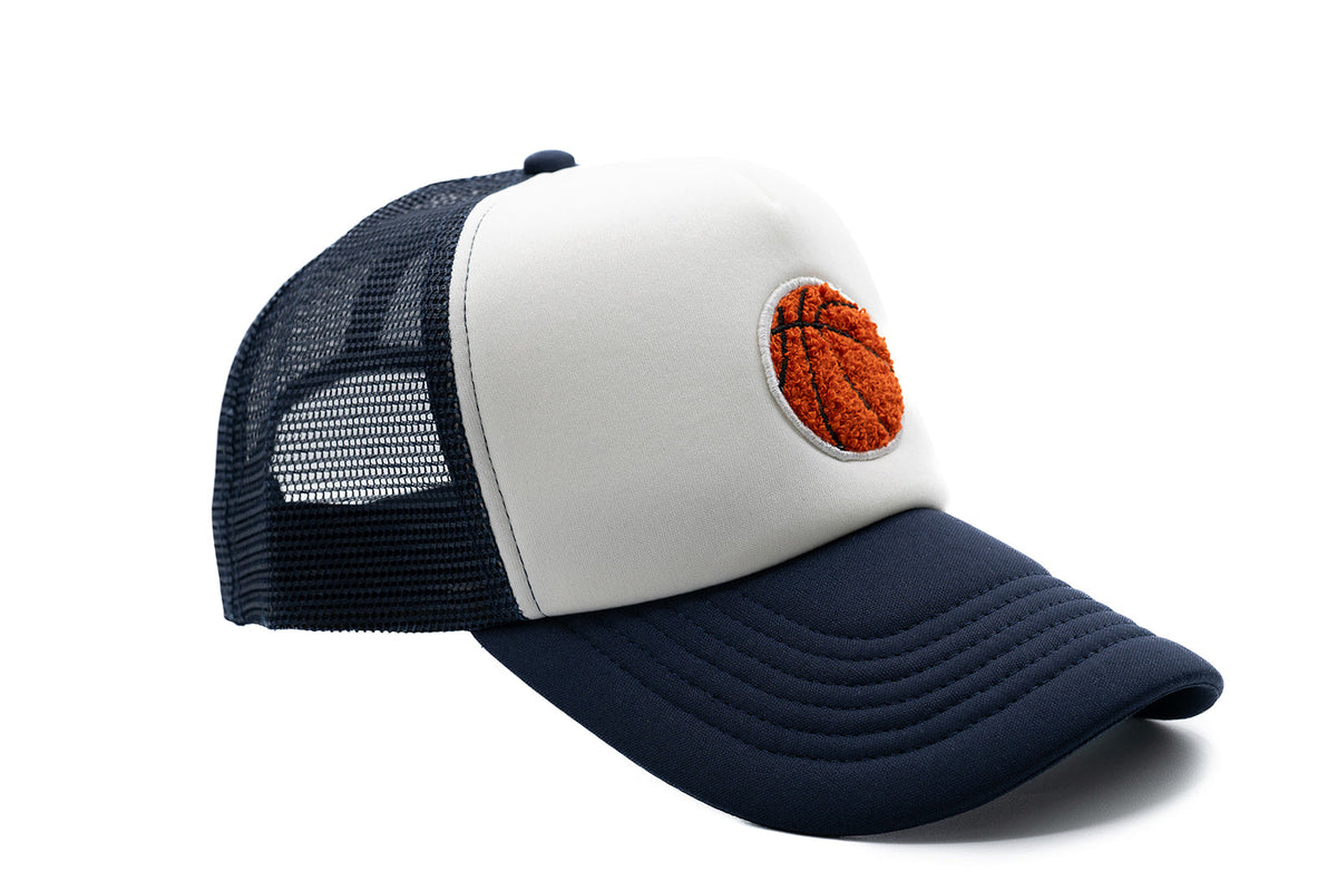 Basketball Patch Trucker Hat - BIG FRENCHIES