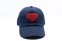 Terry Heart Baseball Hat - BIG FRENCHIES