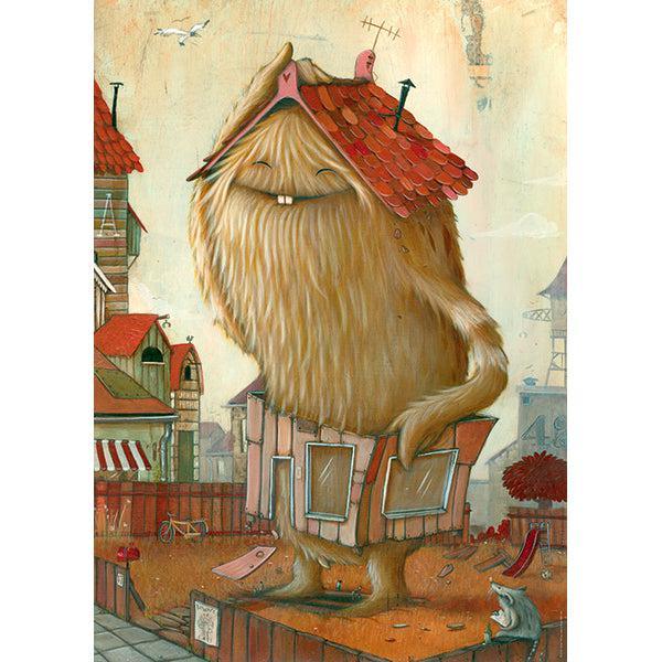 Neighbourhood Zozoville 1000 Piece Jigsaw Puzzle Heye - BIG FRENCHIES