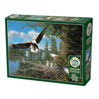 Nesting Eagles 1000 Piece Jigsaw Puzzle Cobble Hill