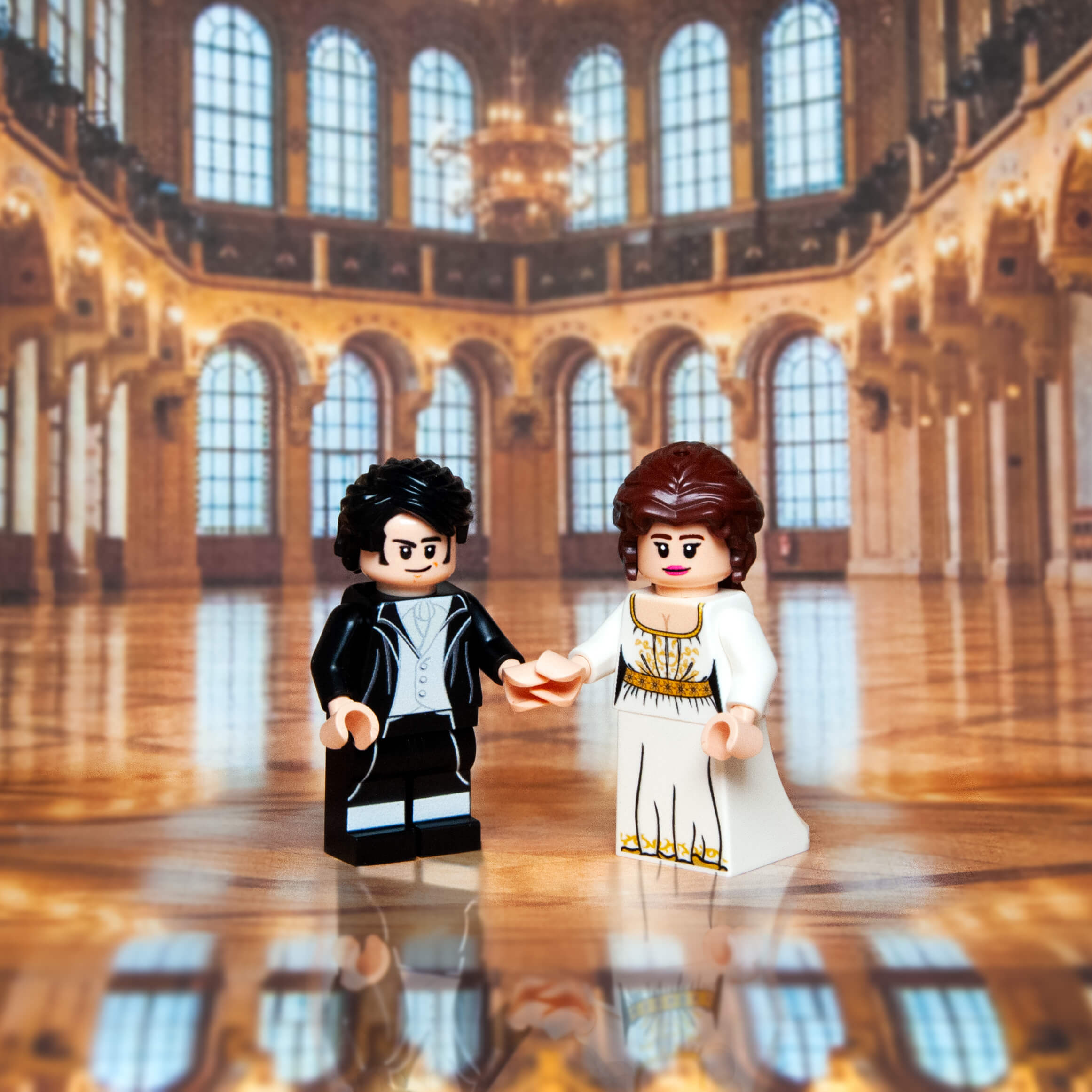 Mr. Darcy - Pride & Prejudice - Custom Printed Minifig - Made Using LEGO® Parts