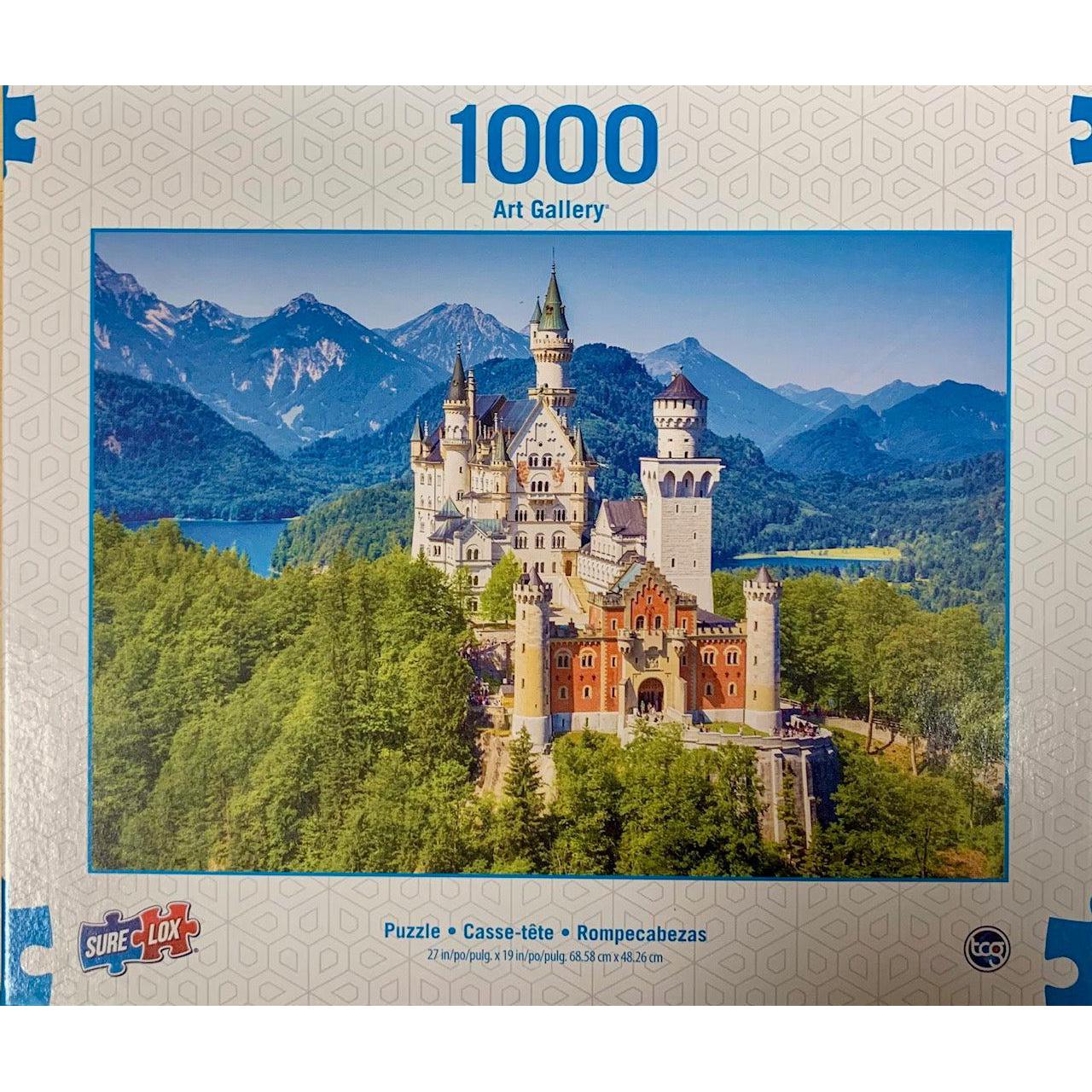 Neuschwanstein Castle Art Gallery 1000 Piece Jigsaw Puzzle Sure Lox