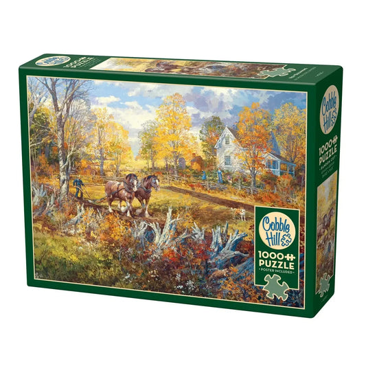 New Beginning 1000 Piece Jigsaw Puzzle Cobble Hill - BIG FRENCHIES