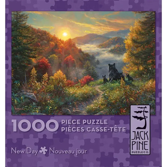 New Day 1000 Piece Jigsaw Puzzle Jack Pine - BIG FRENCHIES