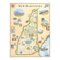 New Hampshire 1000 Piece Jigsaw Puzzle Xplorer Maps