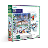 New York City Skaters 1000 Piece Jigsaw Puzzle eeBoo - BIG FRENCHIES