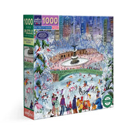 New York City Skaters 1000 Piece Jigsaw Puzzle eeBoo - BIG FRENCHIES