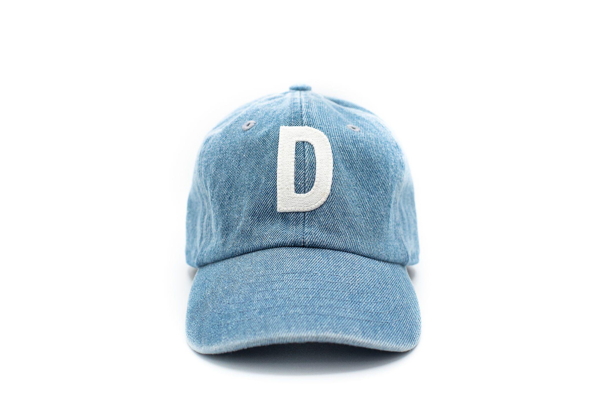 Denim Letter Baseball Hat - BIG FRENCHIES