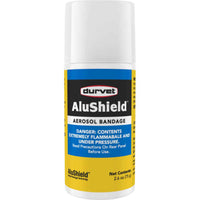 Durvet AluShield Aerosol Bandage Water-Resistant Animal Wound Spray 2.6oz
