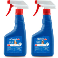 Adams Plus Pet Fleas & Ticks Spray for Cats and Dogs 16 oz. 2-Pack