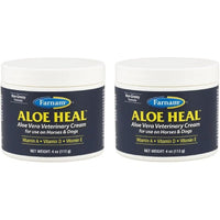 Farnam Aloe Heal Veterinary Horses Dogs Cream 4 oz. 2-Pack
