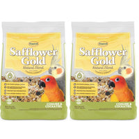 Higgins Safflower Gold Conure & Cockatiel Bird Food 3lbs. 2-Pack