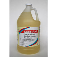 Aurora CocciAid 9.6% Amprolium Liquid Concentrate 1 Gallon Poultry Coccidiosis Treatment