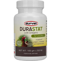 Durvet Durastat with Oregano Poultry Supplement Immune Support 100g