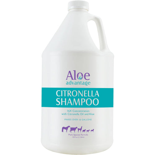 Durvet Citronella Shampoo Horses Dogs Livestock Natural Coat Cleaner Gallon